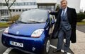 Винсент Боллоре и его электромобиль «BlueCar»